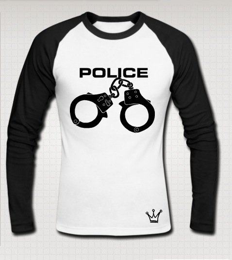 all india police t shirt