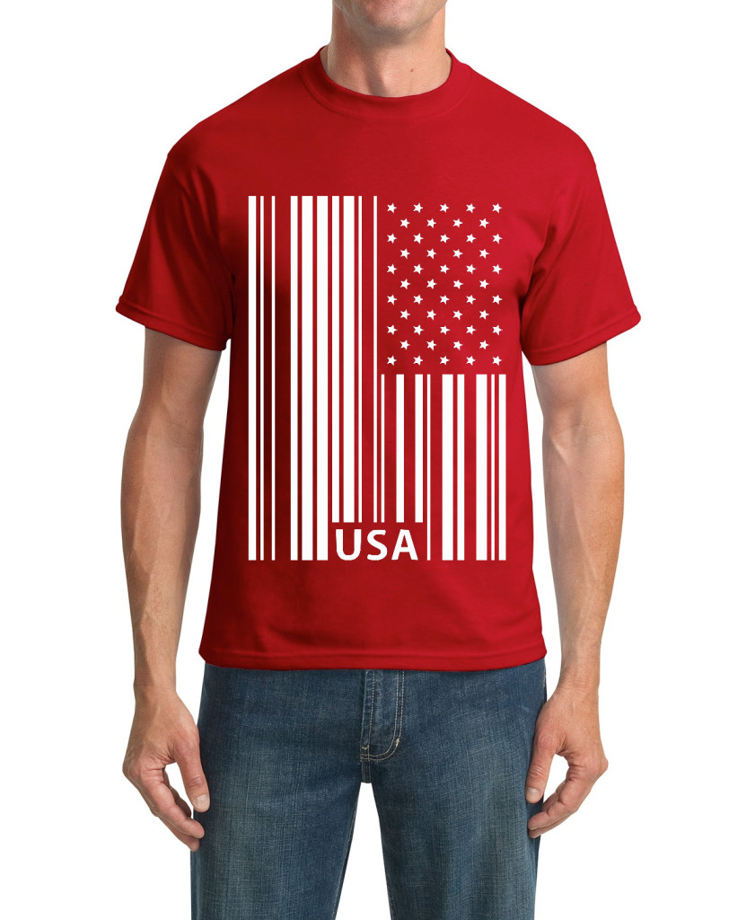usa flag t-shirt