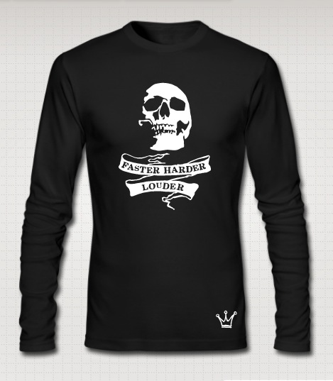 Faster Skull Full Sleeves | Swag Shirts
