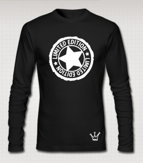 Limited Edition Black Full Sleeve Tee