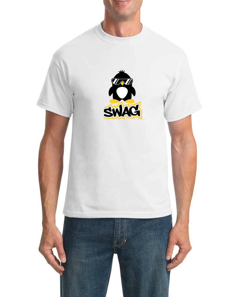 penguin white t-shirt