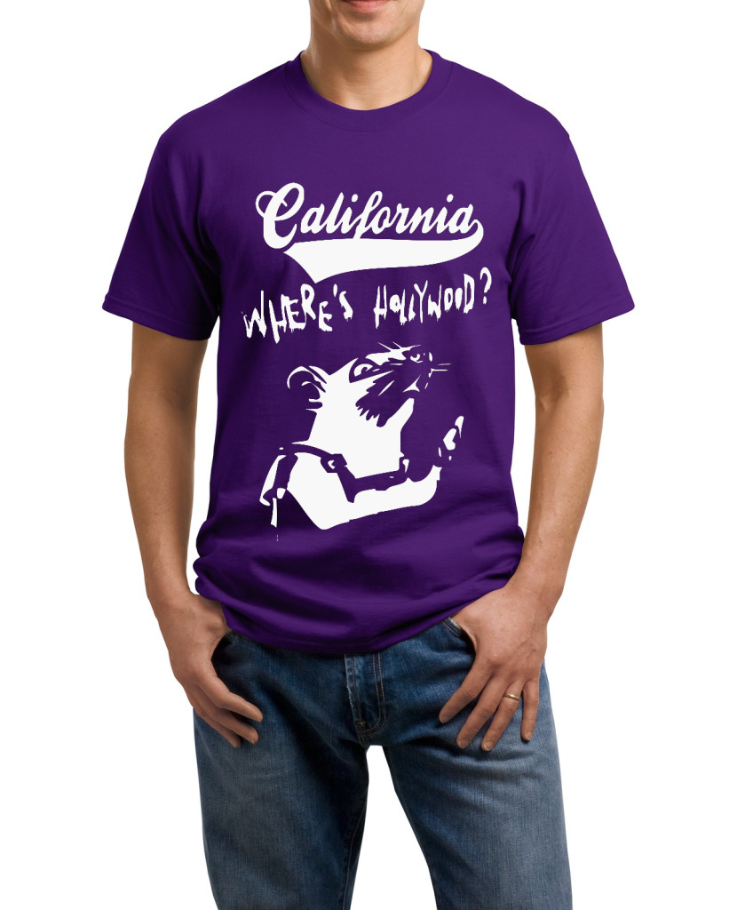 california hollywood t-shirt