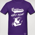california purple swag shirt
