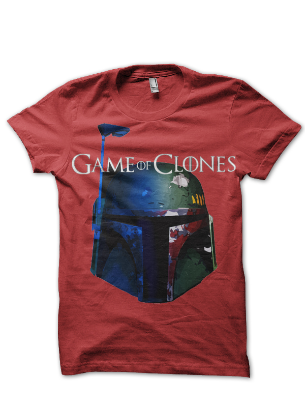 game of star wars tee red