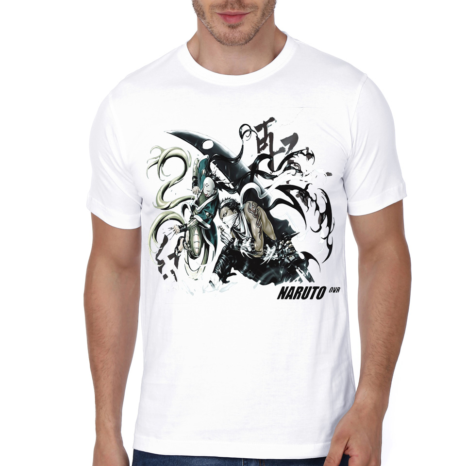 Naruto White Tee