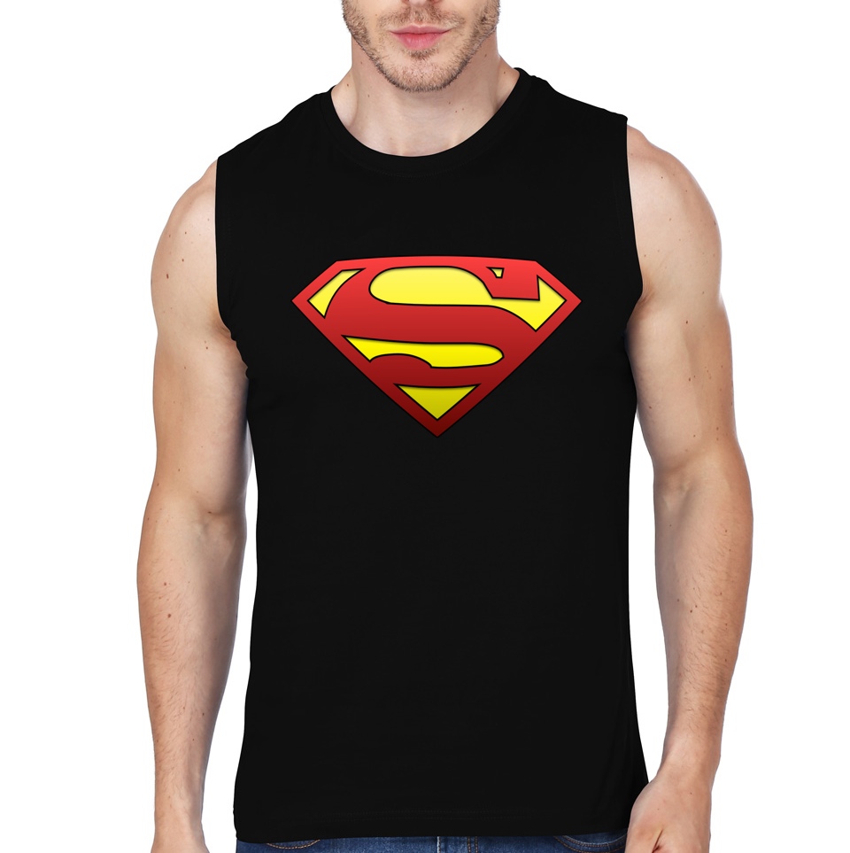 superman black vest
