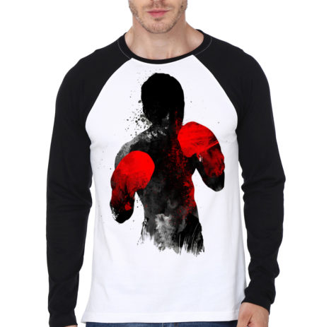 Never Back Down Raglan T-Shirt