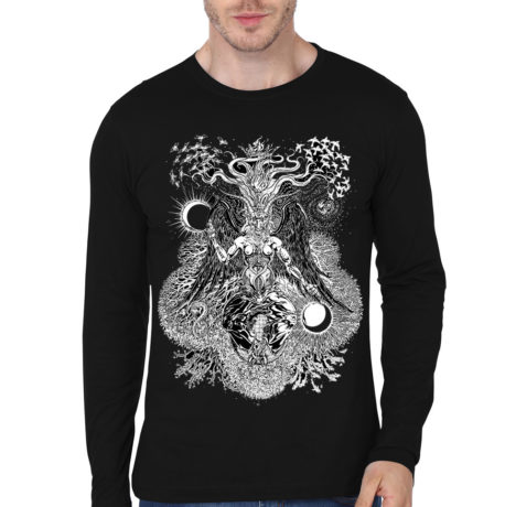 Satan Black Full Sleeve Tee