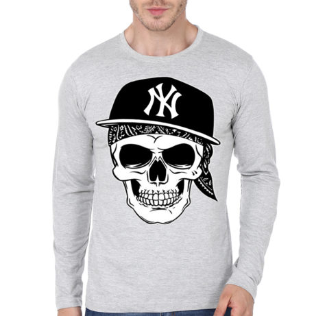 Yankee Grey Full Sleeve Tee