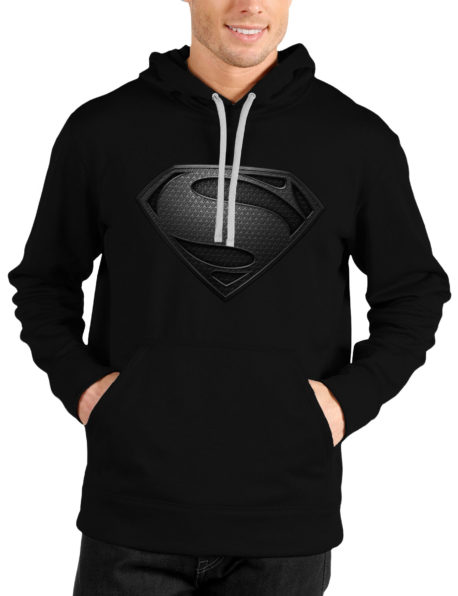 black superman hoodie