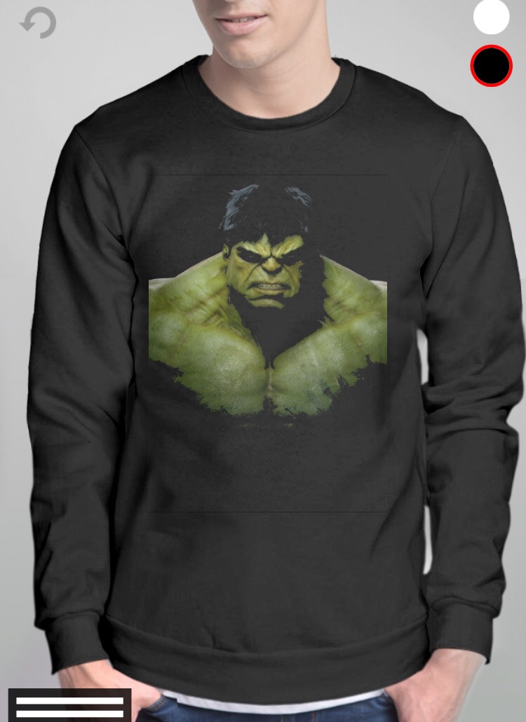 black hulk t shirt
