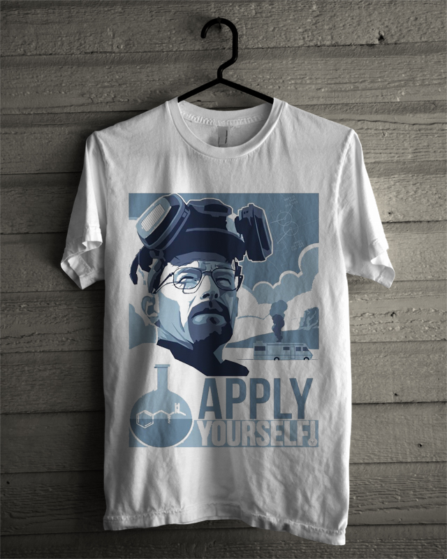 parti Flyve drage Økonomi Apply Yourself White T-Shirt | Swag Shirts