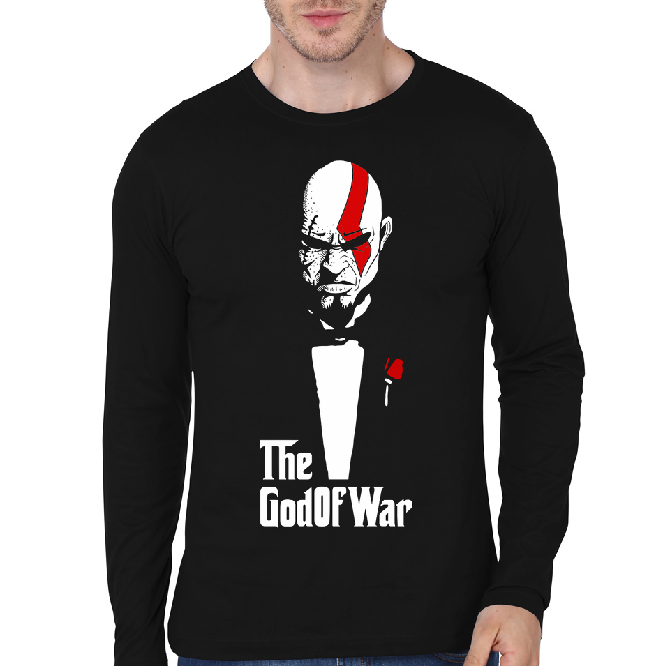 God Of War Black Full Sleeve Tee