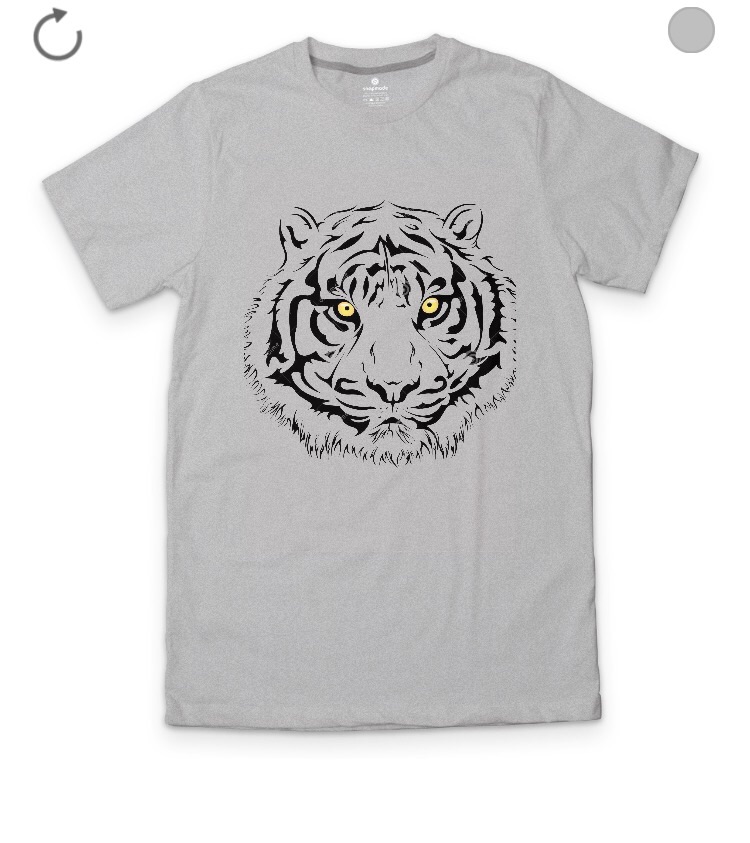Tiger Grey T-Shirt