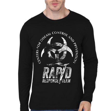 Rapid Black Full Sleeve Tee