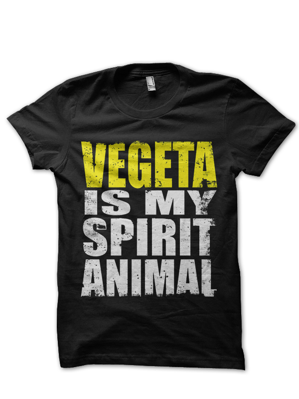 Vegeta Black Tee