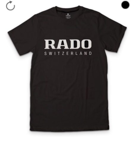 Rado Black Tee