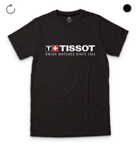 Tissot Black Tee
