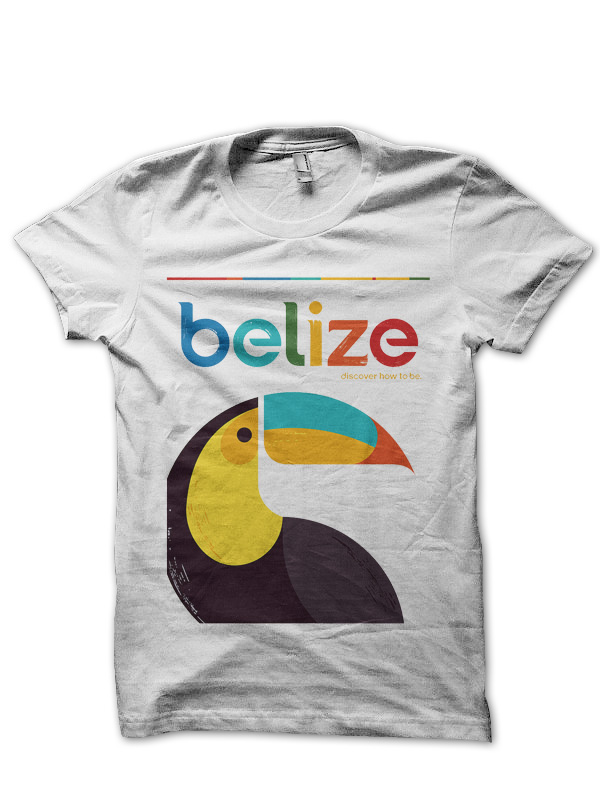 Belize White Tee