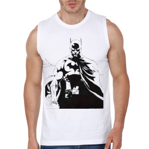 Batman White Vest