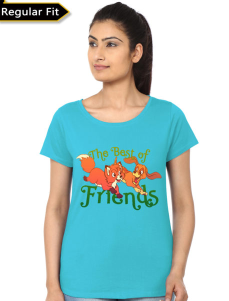 Best Of Friend Light Blue Top