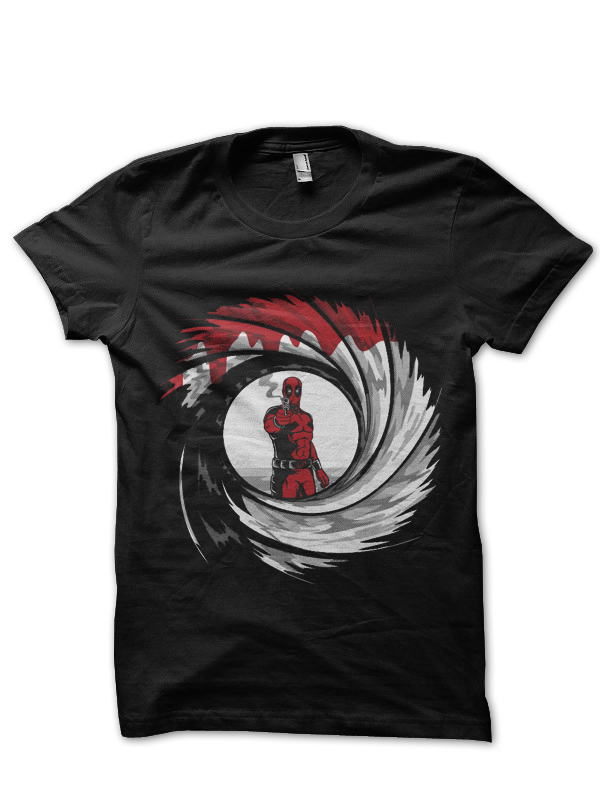 Deadpool Black Tee
