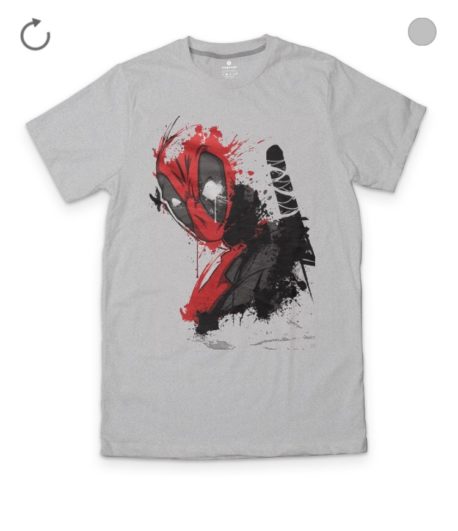 Deadpool Grey Tee