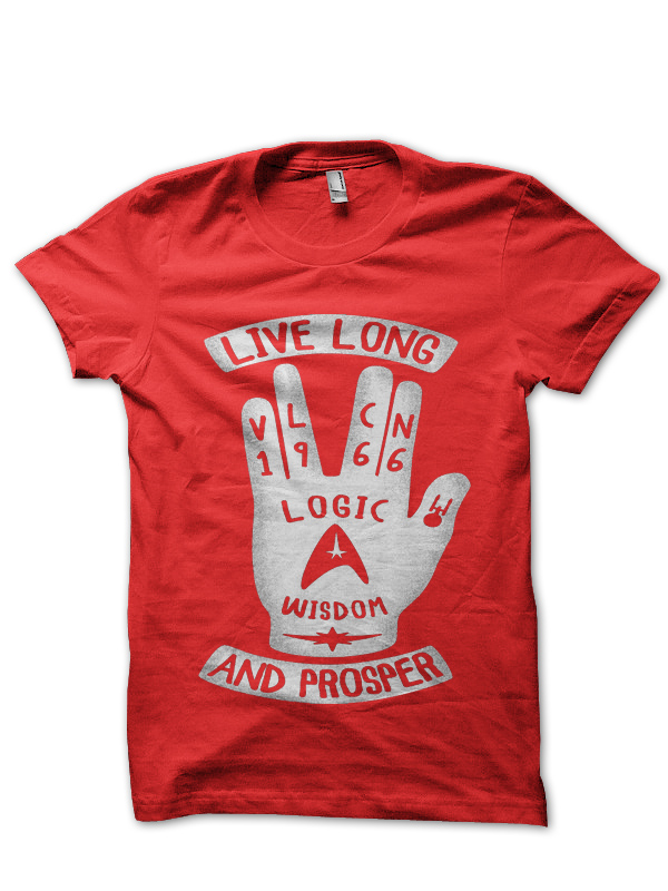 Live Long Red Tee