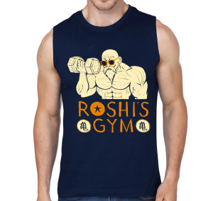 Roshi's Gym Nay Blue Vest