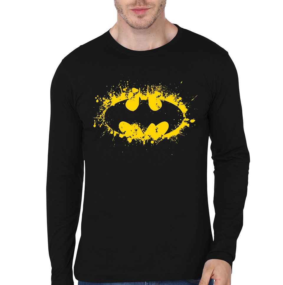 splash batman black tee