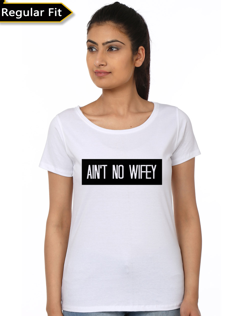 No Wifey White Girls Tee