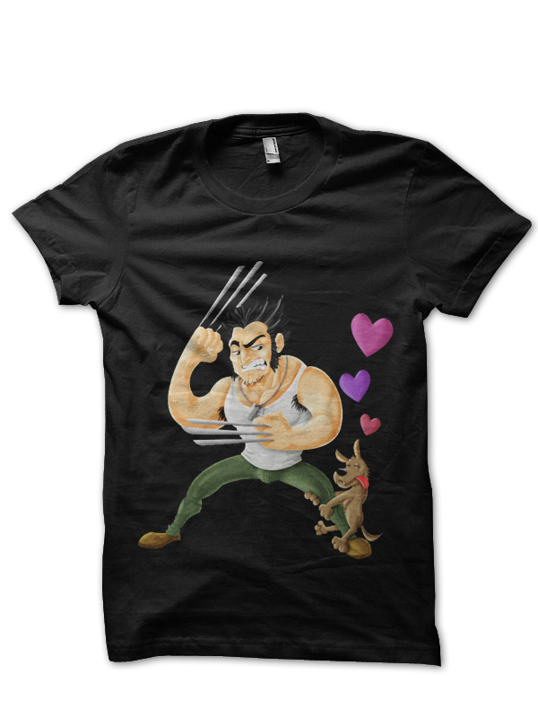 Wolverine Black Tee