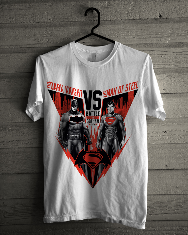 Batman V Superman Black T-Shirt - Image 2