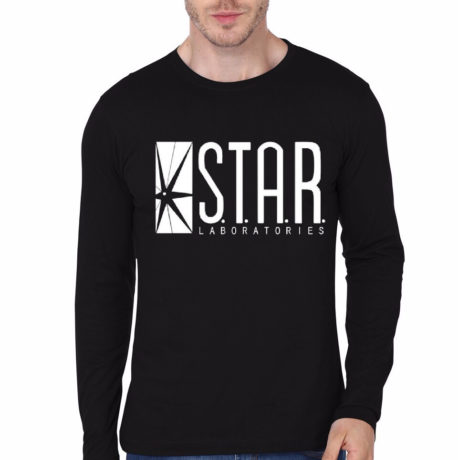 Star Labs Black Full Sleeve T-Shirt