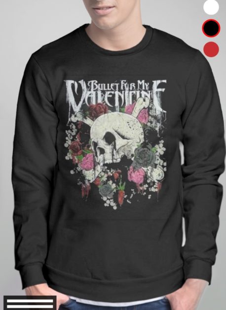 Valentine Black Full Sleeve T-Shirt