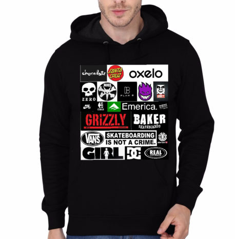 Stakeboard Brands Black Hoodie