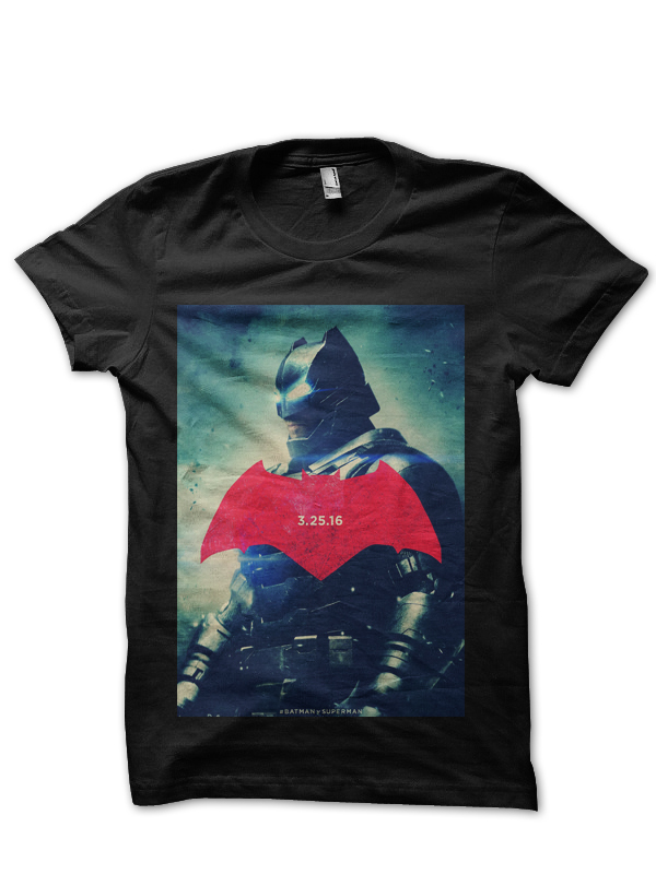 Krypton Batman Black Tee