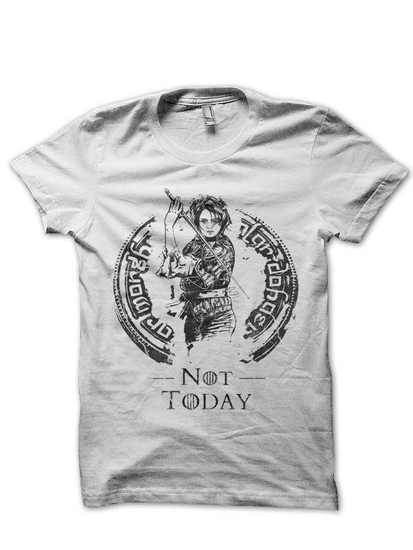 Arya Stark White T-Shirt