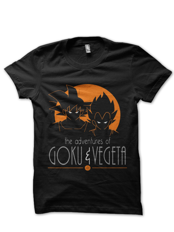 Goku & Vegeta Black Tee