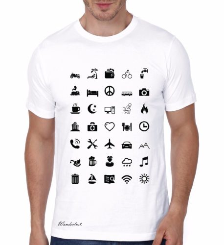 Wanderlust White T-Shirt