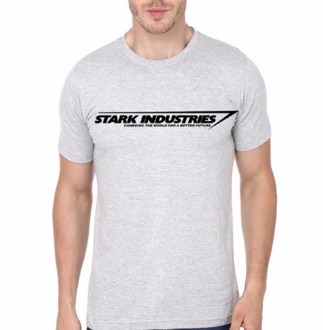 Stark Industries Grey Tee Export