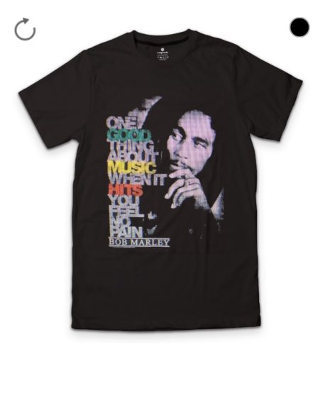 Bob Marley Black T-Shirt