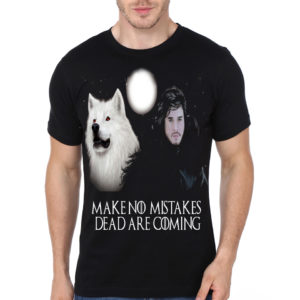 Jon Snow Black T-Shirt