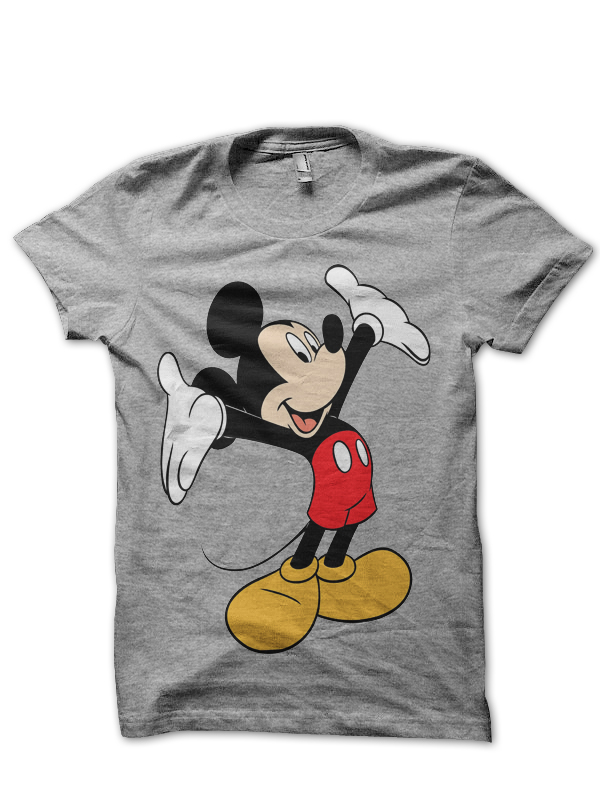 Mickey Mouse Grey T-Shirt