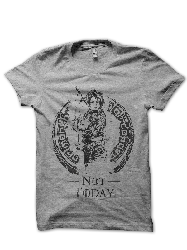 Arya Stark White T-Shirt - Image 3