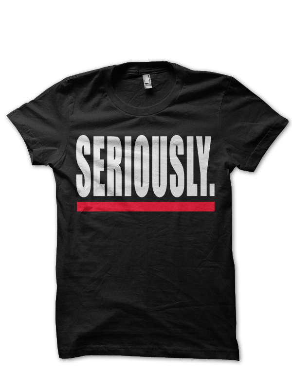 Seriously Black Tee