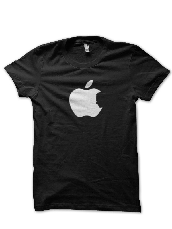 Apple Jobs Black T-Shirt
