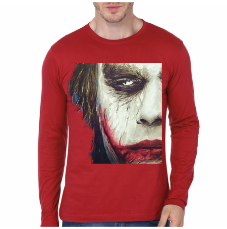 Joker Red Full Sleeve Tee