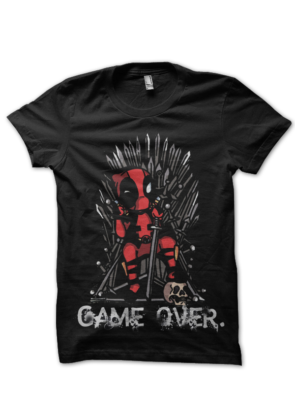 Game Over Black Tee