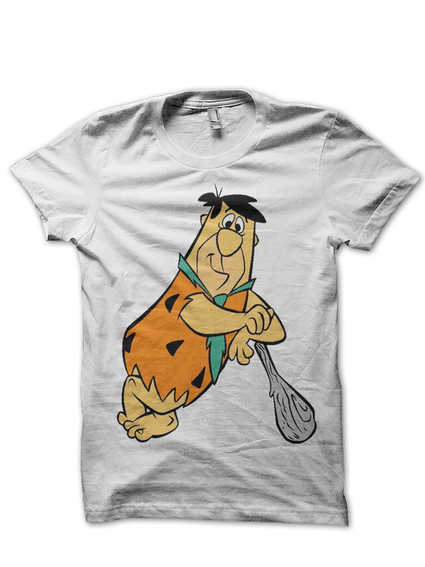 Flintstones White Tee